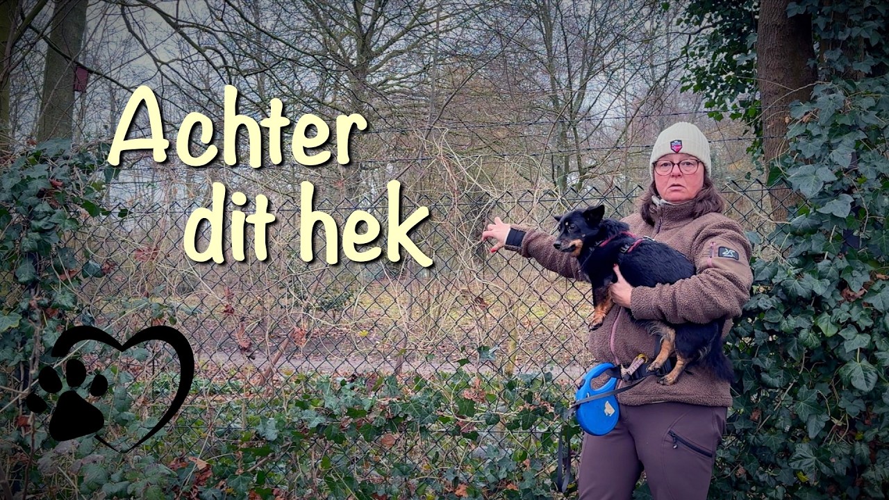 Met mijn hondje Sui het heempark in