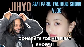 JIHYO-log : AMI Show at Paris Fashion Week | REACTION | MY FASHION SHOW QUEEN