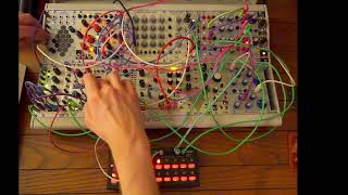arminus varminus
A composition for modular synthesizer. I think my favorite thing about this patch is that every single thing is dependent on the top function generator from the Tiptop Buchla 281t. That one cycle triggers literally everything. There are also some scary moments in terms of the performance, as I have to make certain adjustments with pinpoint accuracy for all the various components to stay synced up correctly. Hope you enjoy!
#modularsynth #tiptopaudio #buchla #2hp #xaocdevices #korg arminus varminus
