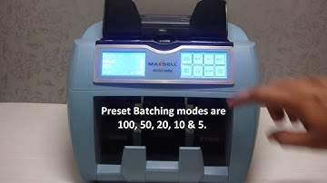 MAXSELL MX50i TURBO HIGH SPEED VALUE COUNTER