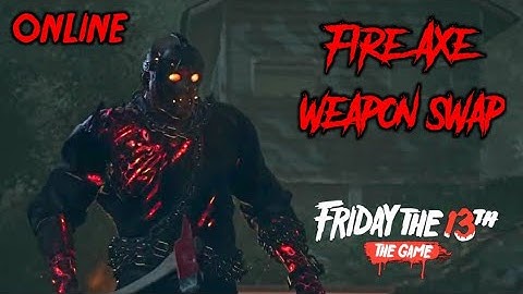 Friday The 13th The Game: Play With Savini Jason (Fire Axe Weapon Swap) Online Round