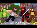 DEADPOOL VS WOLVERINE!!! - Minecraft X-Men School