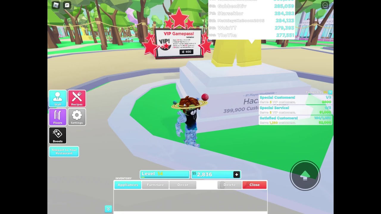 The Moment Hacreey hit 400,000 Customers Served in My  Restaurant