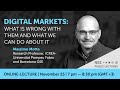 Lecture by Massimo Motto "Digital Markets: What Is Wrong with Them and What We Can Do about It"