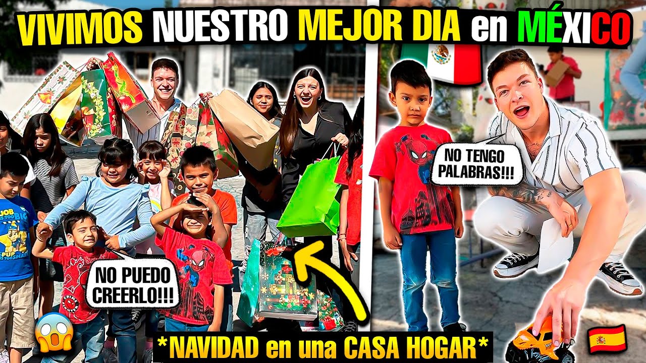 🇲🇽 ENTREGAMOS TODOS estos REGALOS en NAVIDAD❤️🇲🇽 *Visitamos una CASA HOGAR en MÉXICO*