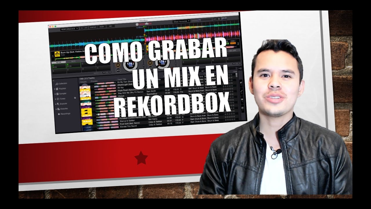 Como Grabar un Mix en Rekordbox - YouTube