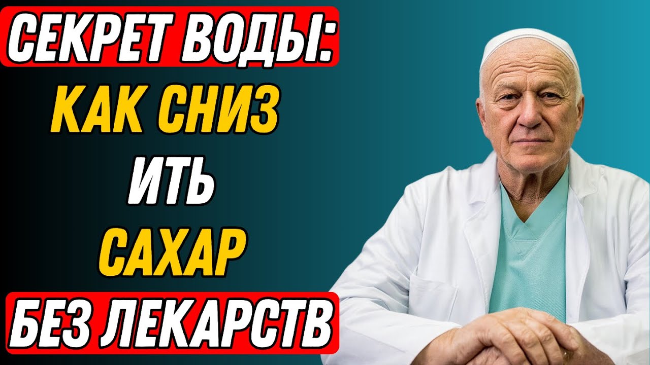 Диабет начинается не с еды: ошибка с водой, о которой молчат