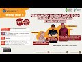 Webinar 1 Kesehatan Zaman Now "Perkembangan Pandemik COVID-19 dan Strategi Promkes di Masa Pandemik" - Webinar 1 Kesehatan Zaman Now "Perkembangan Pandemik COVID-19 dan Strategi Promkes di Masa Pandemik"