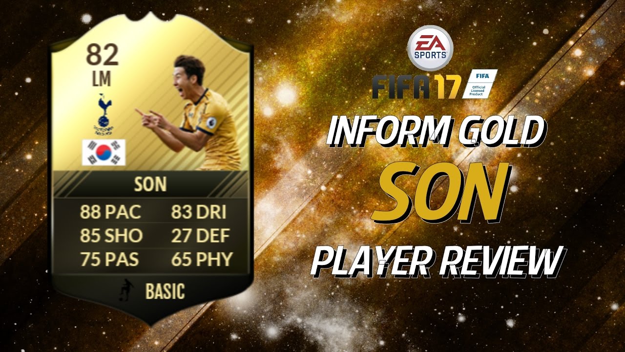 FIFA 17: IF SON (82) PLAYER REVIEW + IN GAME STATS
