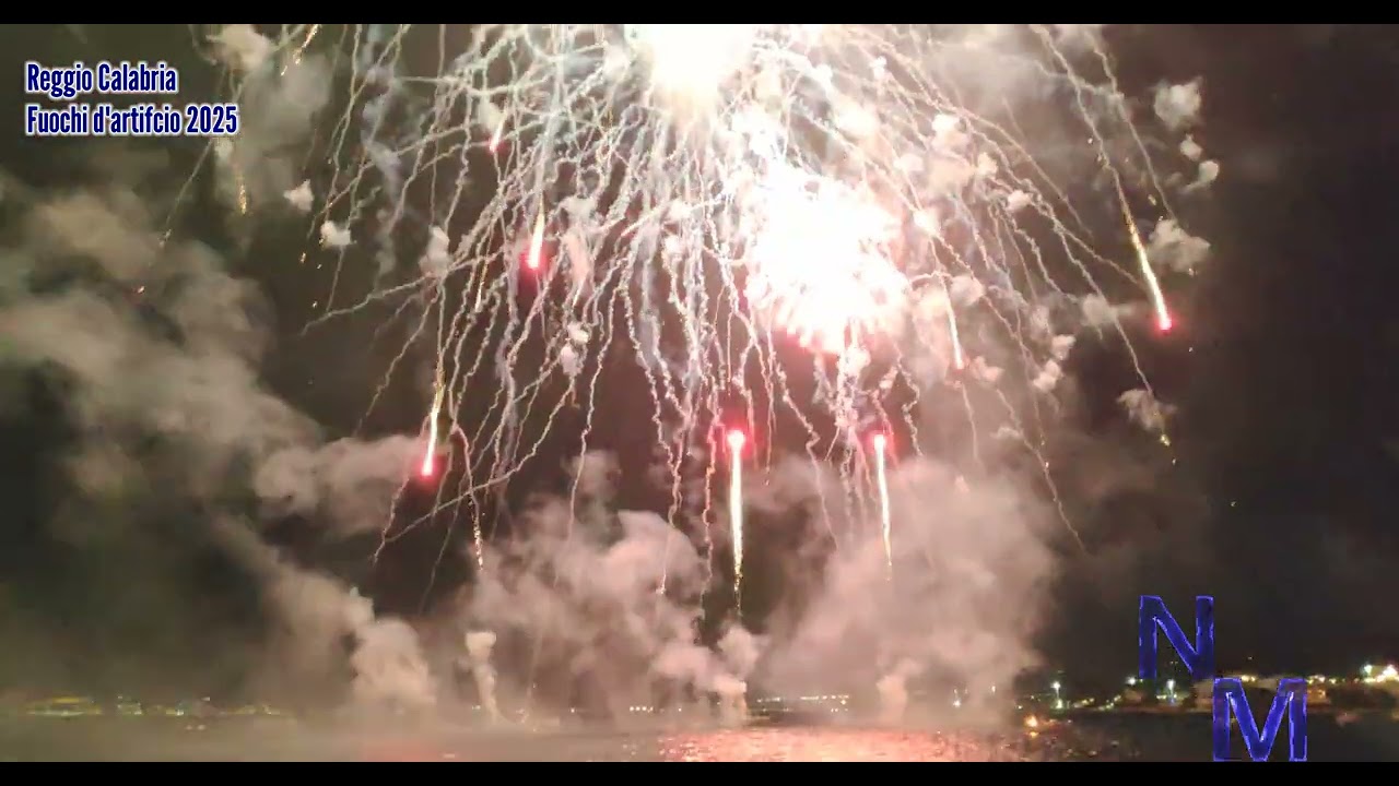 Reggio Calabria - Fuochi d'artificio 2025