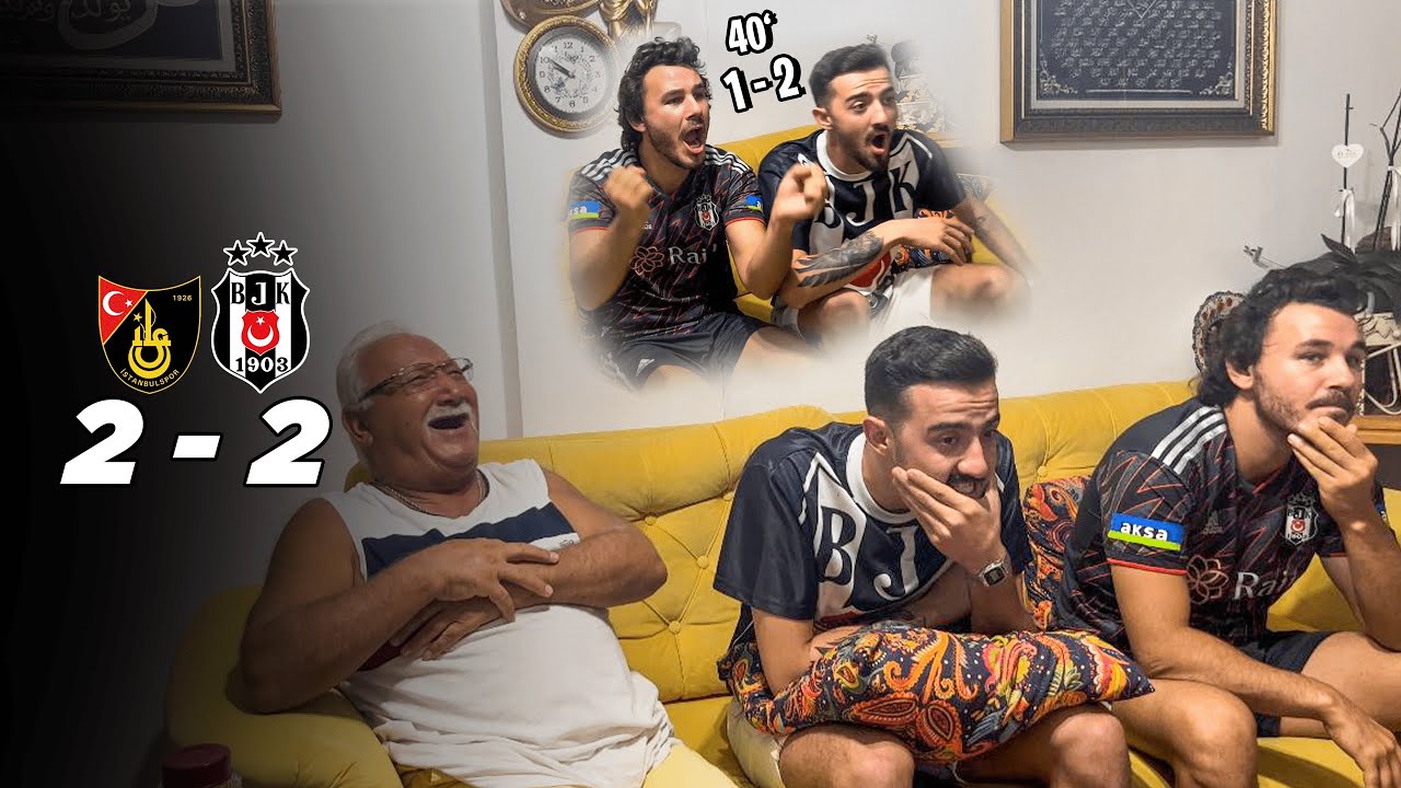 KARTALLAR HÜSRANA UĞRADILAR HİÇ BEKLEMİYORLARDI😂 İSTANBULSPOR 2-2 BEŞİKTAŞ