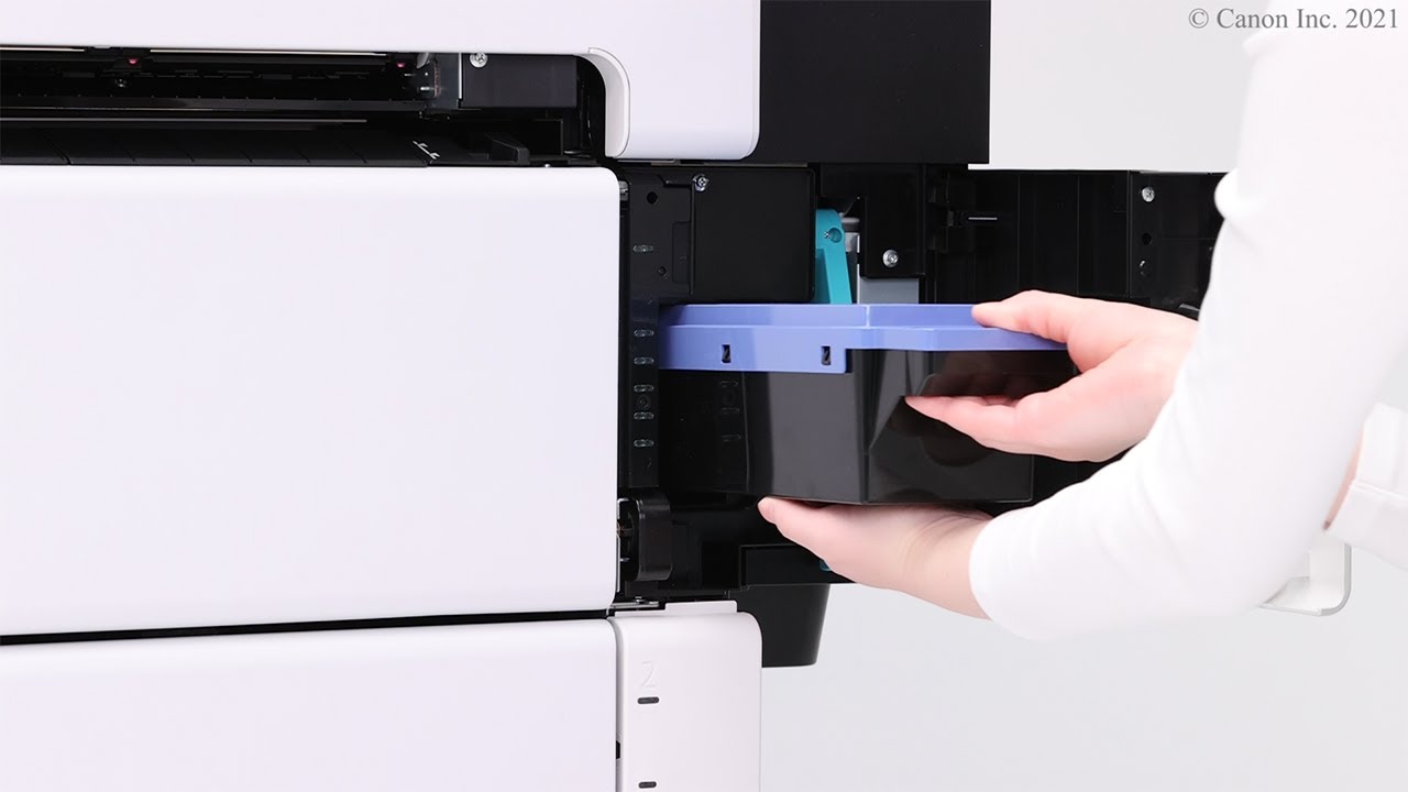 大判プリンター】メンテナンスカートリッジを交換する（TZ-30000 MFP）