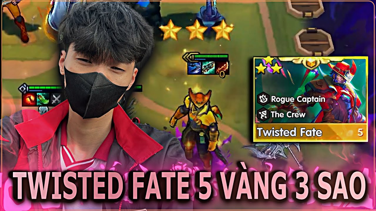 TWISTED FATE 5 VÀNG 3 SAO THÀNH QUẢ SAU 2 TUẦN ĐƯỢC KÊNH CHAT COACHING TFT CỦA GATUS RANK LỤC BẢO