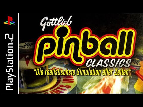 Gottlieb Pinball Classics PS2 Gameplay 