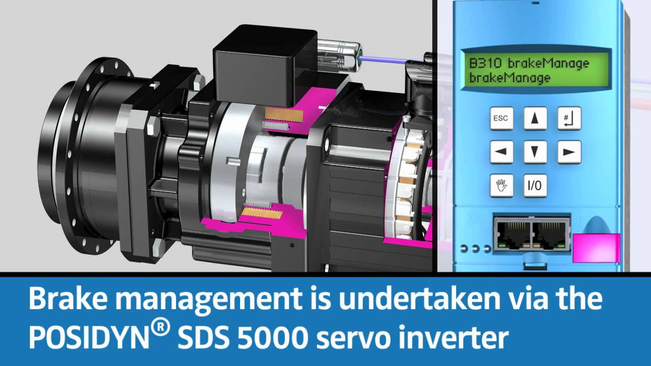 Servobrzda ServoStop pro strojírenství, obrábění strojů