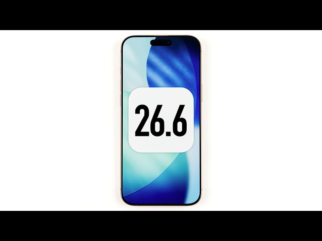 iOS 26.6 Update ist da - Was ist neu? | Das müsst ihr wissen!