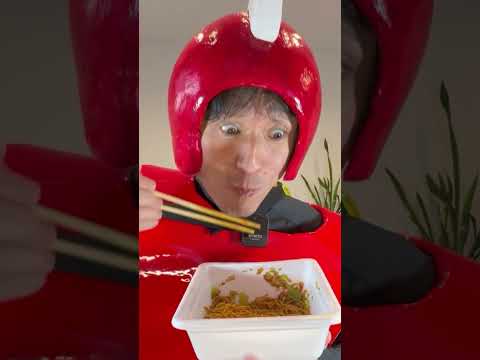 焼きそば食べるasmr咀嚼音shorts動画です。 #asmr #咀嚼音 #焼きそば