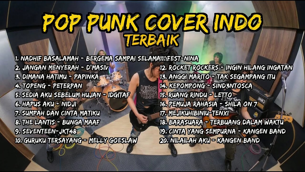PLAYLIST ANTI NGANTUK  Kompilasi Lagu Kenangan Band PopPunk 2000an  HIDUP CAPEK MUSIK HARUS KENCENG