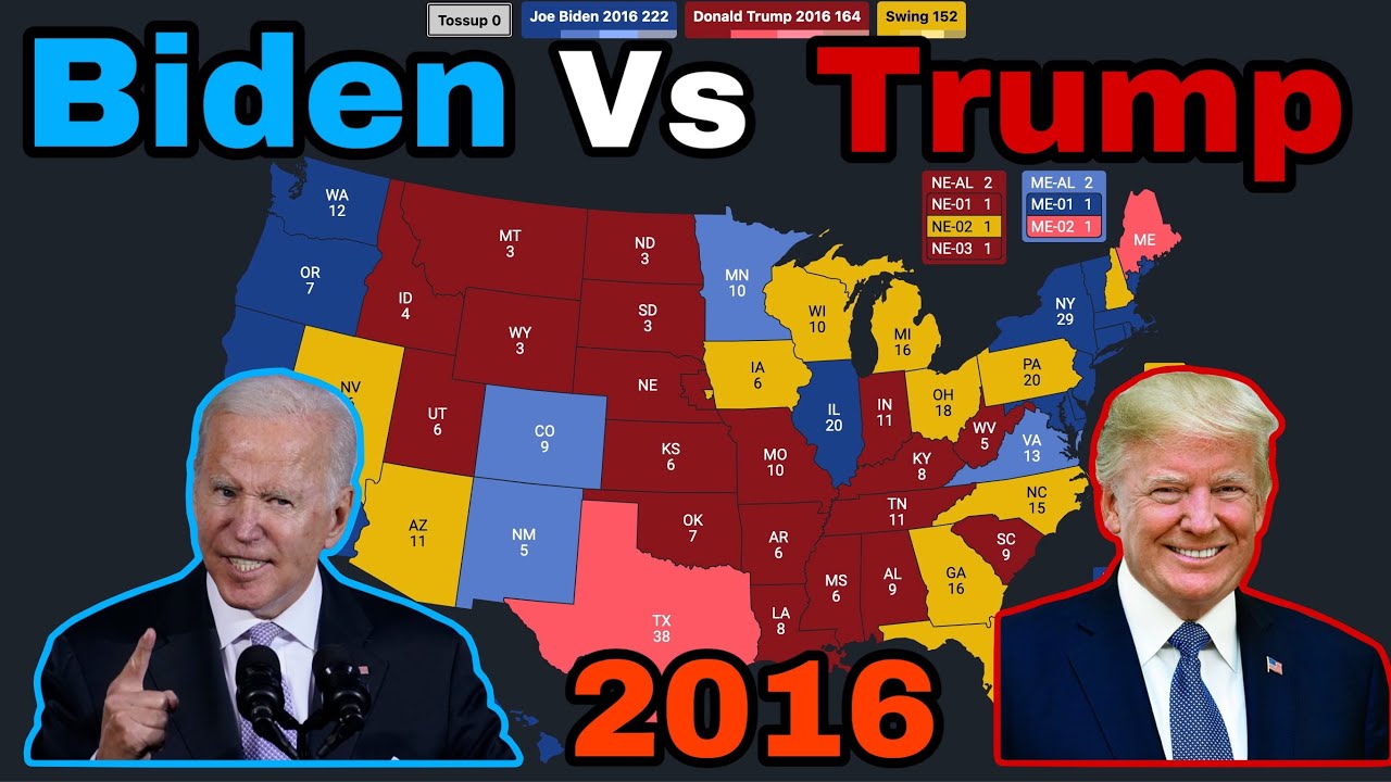 Joe Biden Vs Donald Trump | Alternate 2016 Election