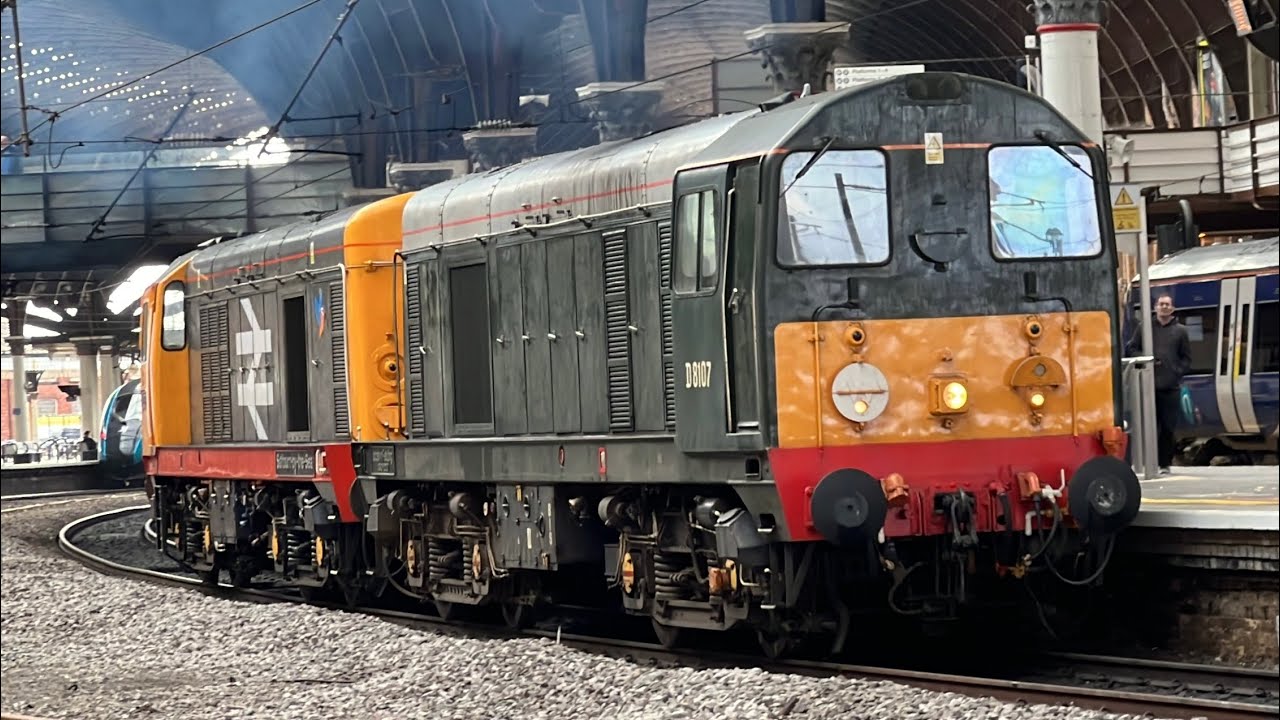 Trains at York Station Throughout February 2025