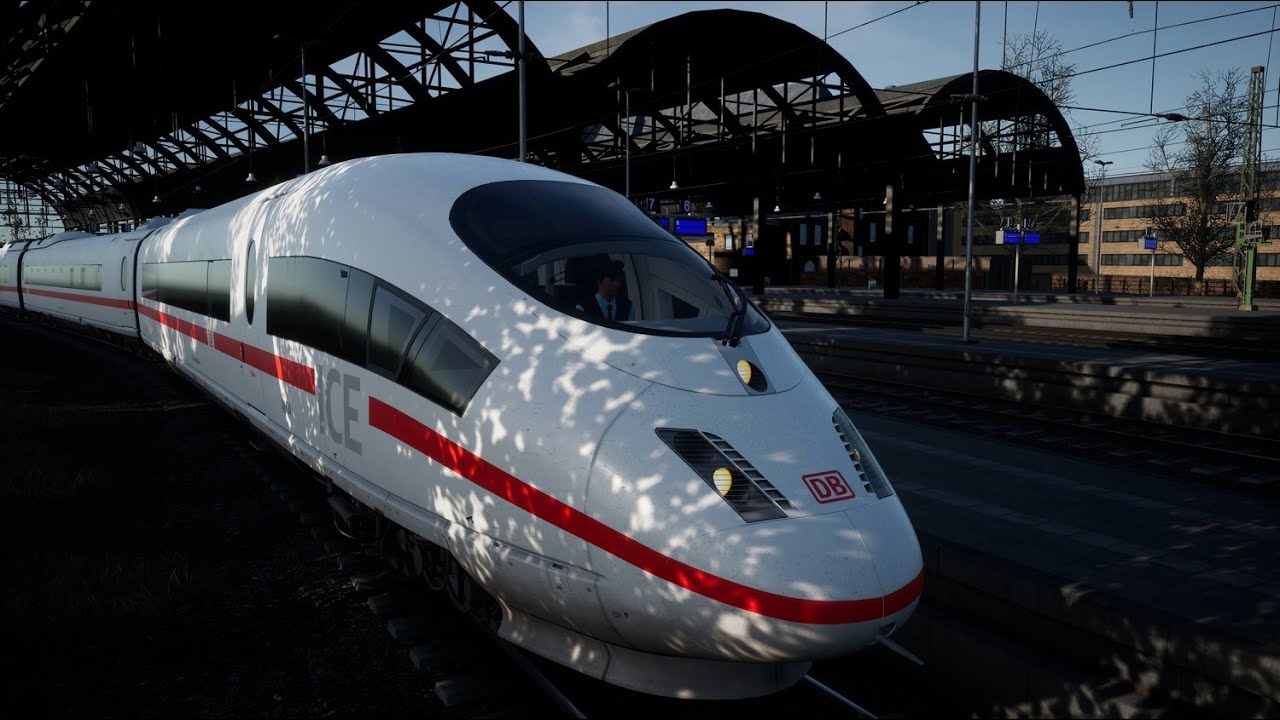 Learn how to Drive an ICE 3 in Train Sim World in 4K 🇩🇪