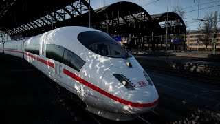 Learn how to Drive an ICE 3 in Train Sim World in 4K 🇩🇪