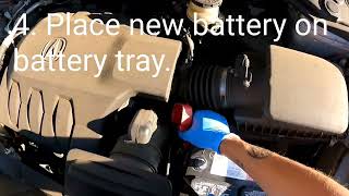 How to change battery on an Acura RDX