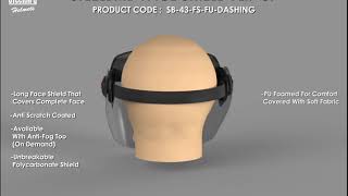 " STEELBIRD FACE SHIELD FLIP UP " launched by Steelbird Helmets