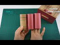 DIY DESKTOP ORGANİZER - HOW TO MAKE PEN HOLDER with Paper Roll and Cardboard