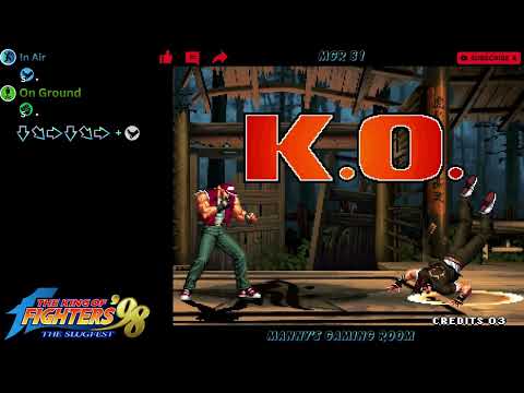 KOF 98 Terry Combo