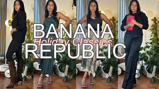 MUST HAVE HOLIDAY PIECES | BANANA REPUBLIC