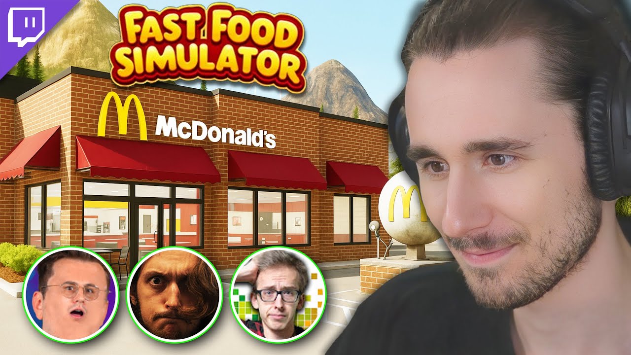 IMPIEGATI DEL MCDONALD con Heme, Bertra, Leo