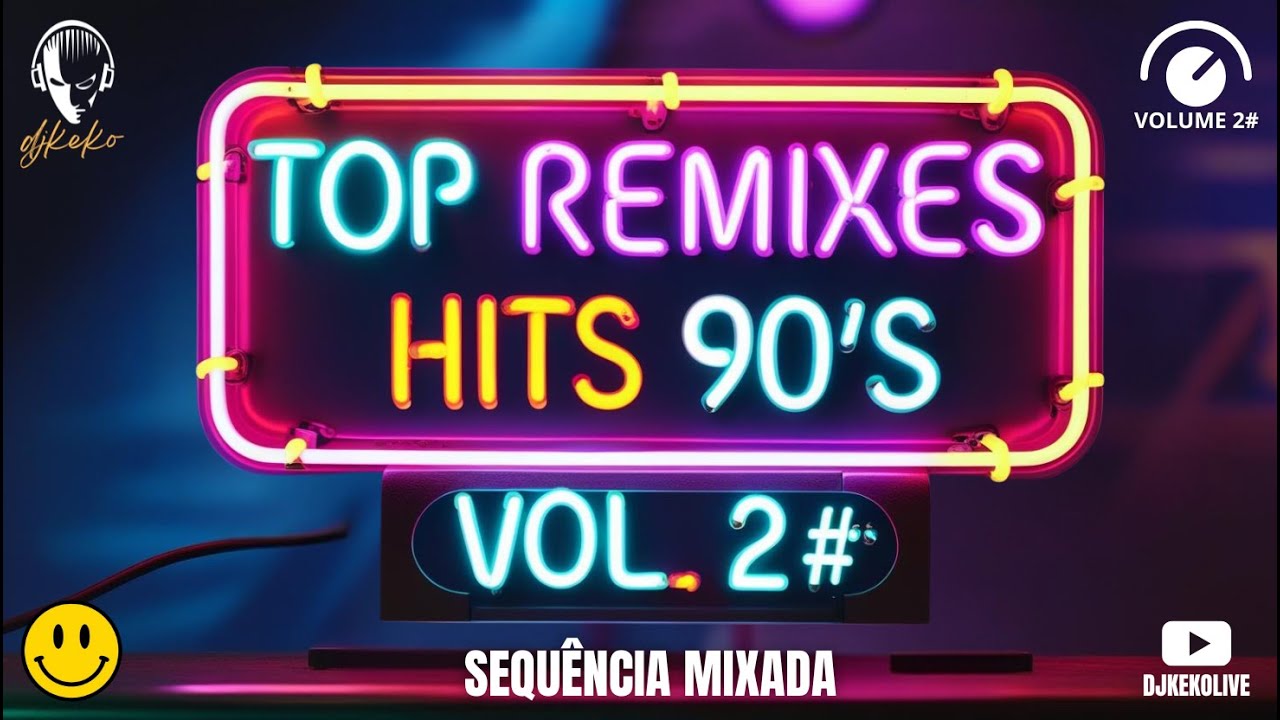 REMIXES 90's - Sequência mixada Vol. #2 Pop Rock House - DJ Keko #setmix #setmixado