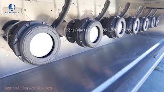 API valves，loading and unloading system special for fuel oil tank semi trailer