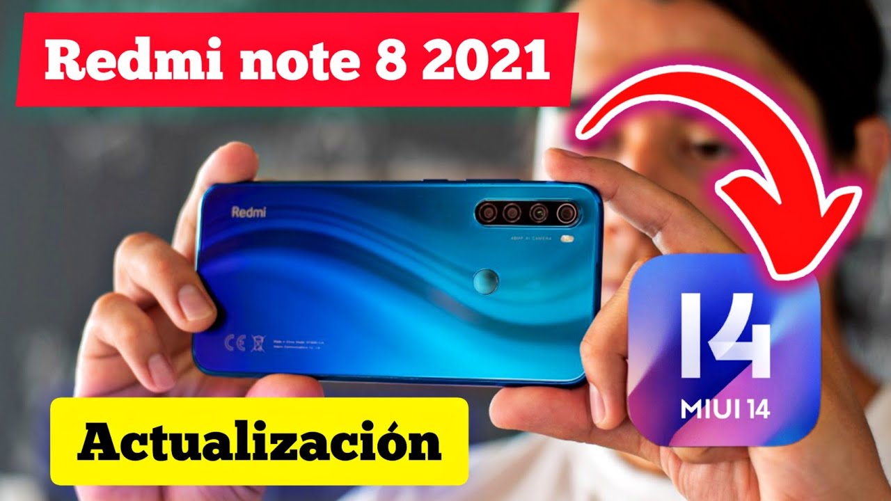 Redmi note 8 2021 Miui 14 increíble 😱😱/ dispositivo de hace dos años ...