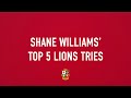 Top Lions Tries | Shane Williams