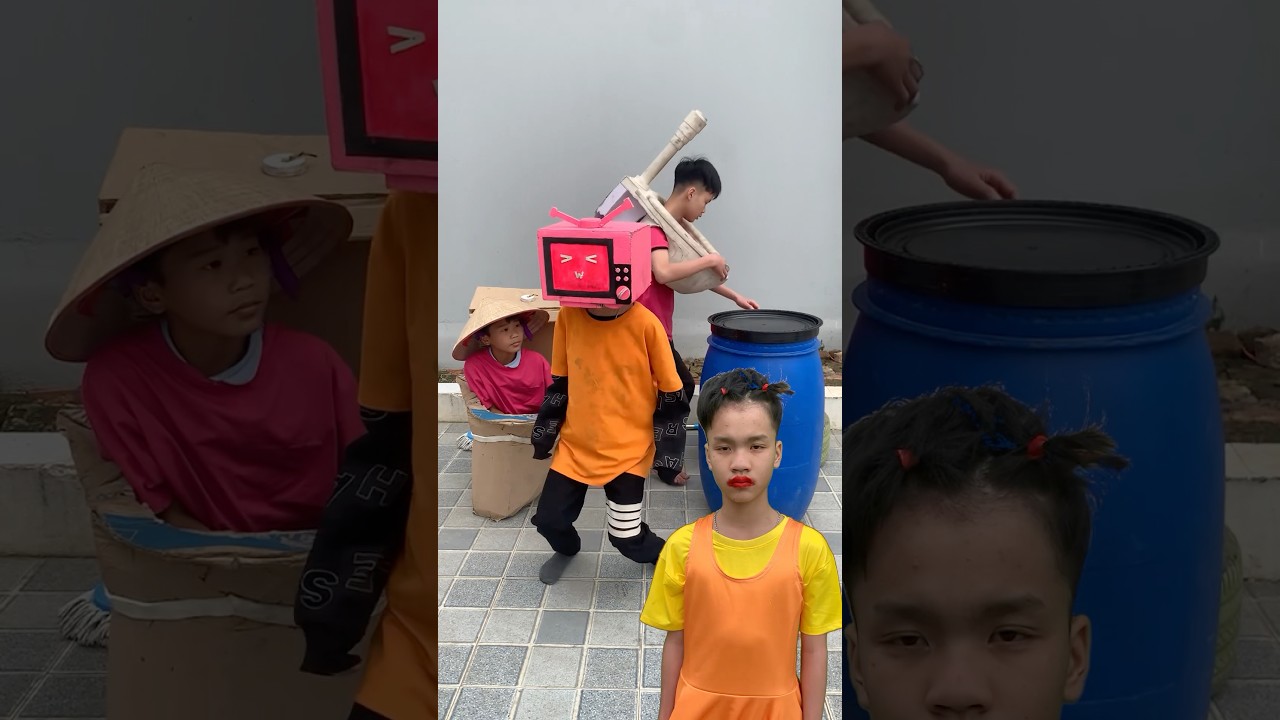 Squid game vs Skibidi toilet #squidgame #skibiditoilet