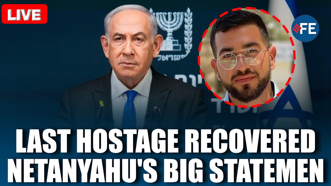 LIVE: Israeli PM Netanyahu Delivers Statement After Last Hostage Recovered | Live from Jerusalem