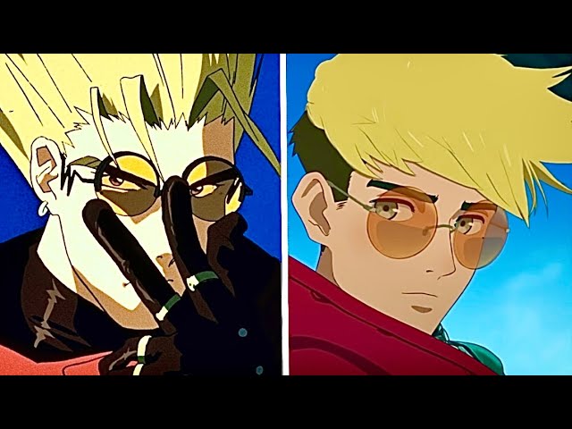 Vash, o estouro da boiada  Cenas engraçadas #1 TRIGUN 