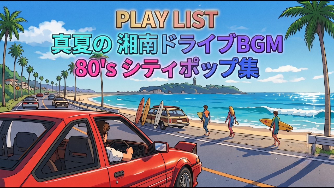PLAY LIST] 100% Refreshing 80s City Pop for a Midsummer Drive in