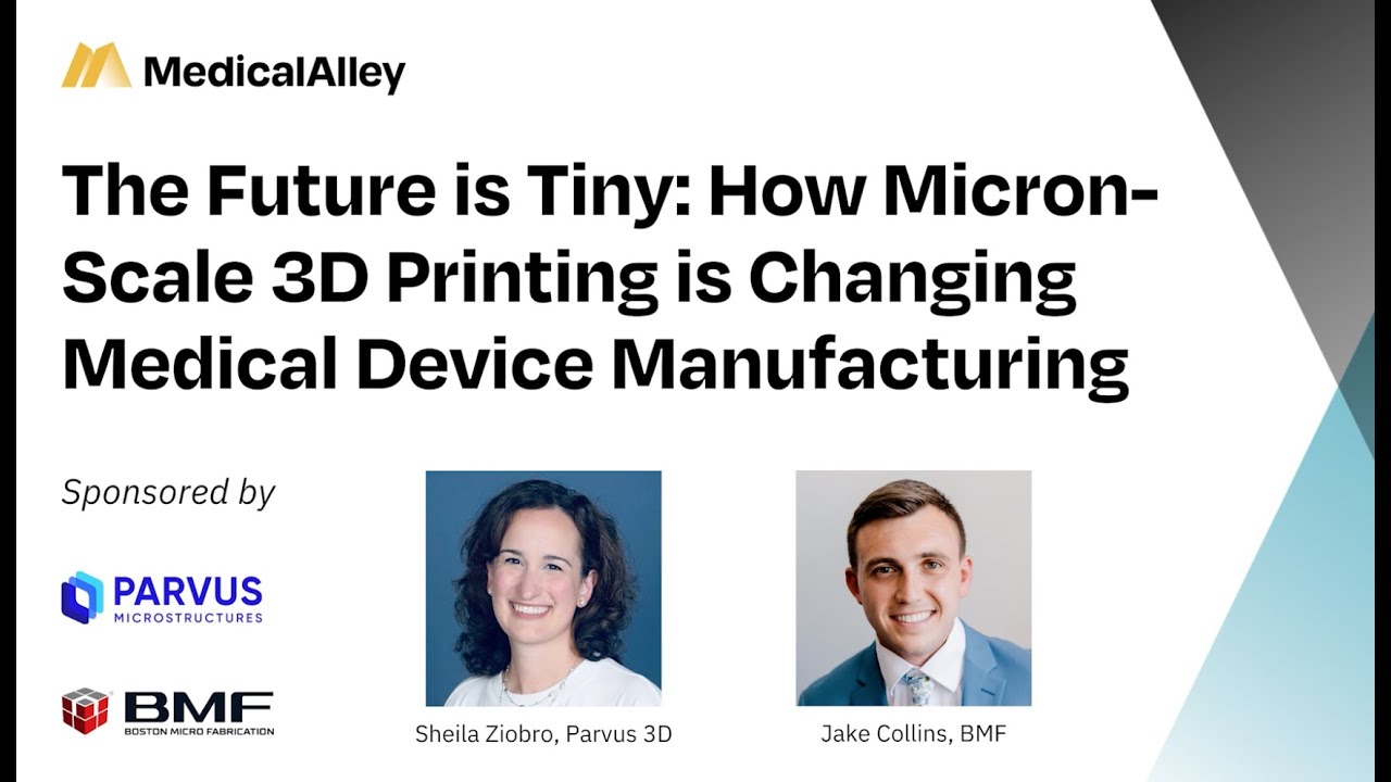 Medical Alley & Parvus 3D Webinar