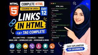 ✨ Master HTML Links Like a Pro | Anchor Tag Complete Guide | Day 12