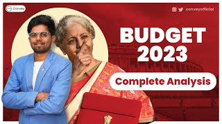 The simplest budget 2023 explanation in 17 Minutes