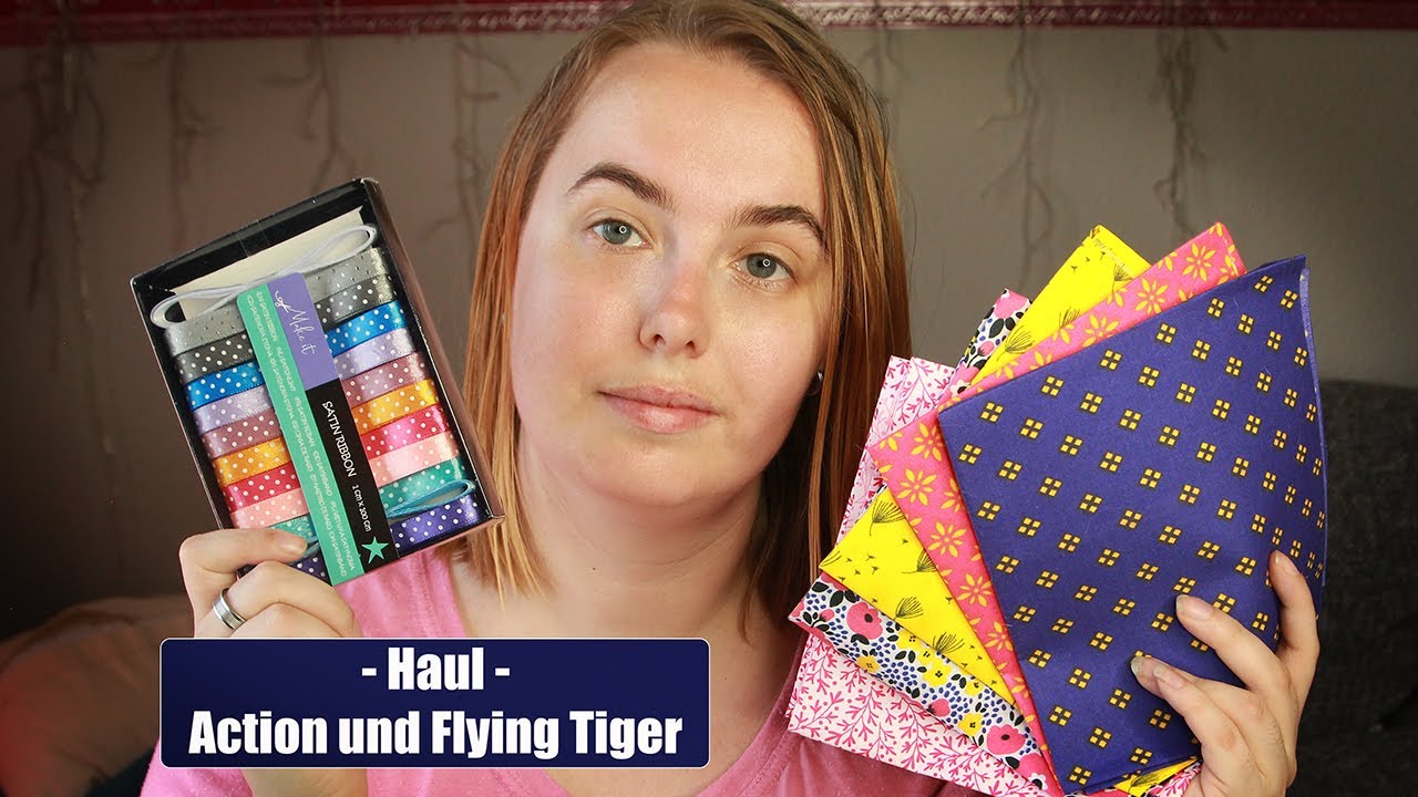 Action u. Flying Tiger Haul I Näh- und Bastelmaterial I deutsch I Sanni macht das