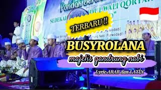 BUSYROLANA_majelis gandrung nabi !! (lyric arab dan latin)