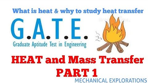 HEAT and Mass Transfer PART 1 | GATE | ESE | ISRO | BARC | DRDO   Interview Q&A |