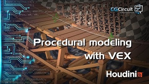 Houdini Tutorial - Procedural Modeling with VEX - [TRAILER]