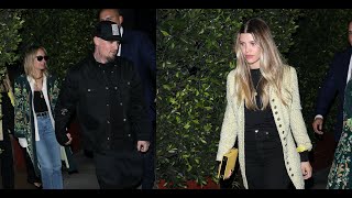 Famous Newlyweds Sofia Richie and Elliot Grainge along with Sofia Richie and Joel Madden dine out in LA! Wealth