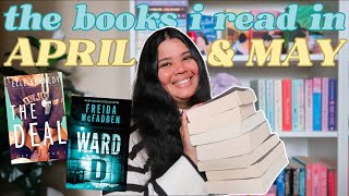April & May Reading Wrap Up 📚✨