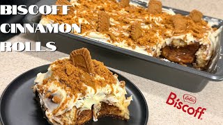 Biscoff Cinnamon Rolls With Cream Cheese Frosting Cookie Er